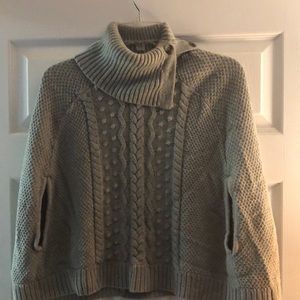 Girls Poncho Sweater